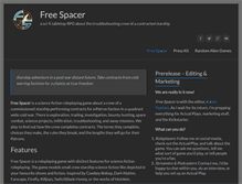 Tablet Screenshot of freespacer.com
